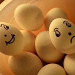 eggs happy sad