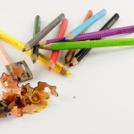 pencils and sharpenings